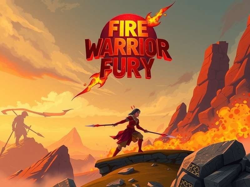 Fire Warrior Fury Game Cover Art